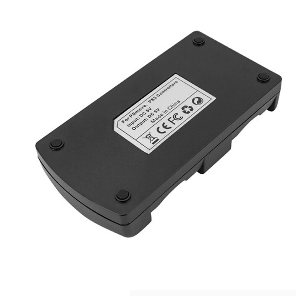 US 2 Pack PS3 Controller USB Dual Charger Charging Dock Station for Sony PS3