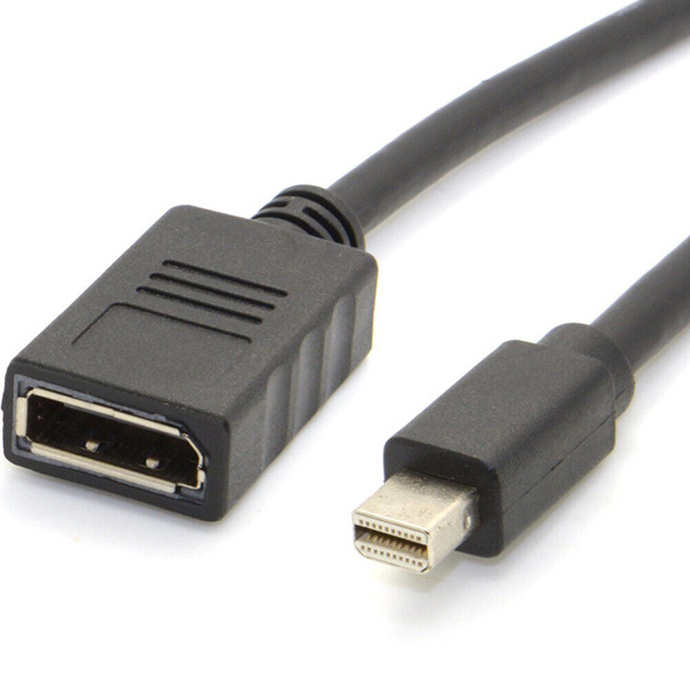 US 1-2 Pack Mini DisplayPort to DisplayPort Adapter 4K Resolution Converter