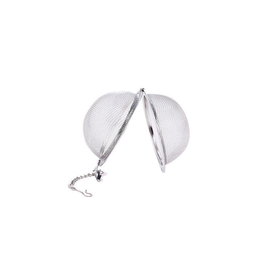 US 1-2 Pc Stainless Steel Mesh Tea Ball Strainer Diffuser Steeper Lock Filtering