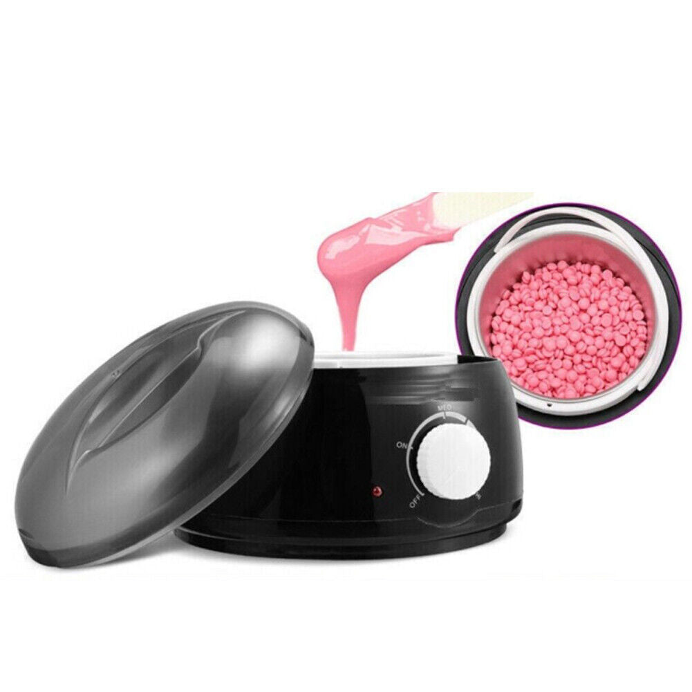 US 1-2 Pcs Waxing Kit Hair Removal Professional Wax Warmer Remove All Hair Types