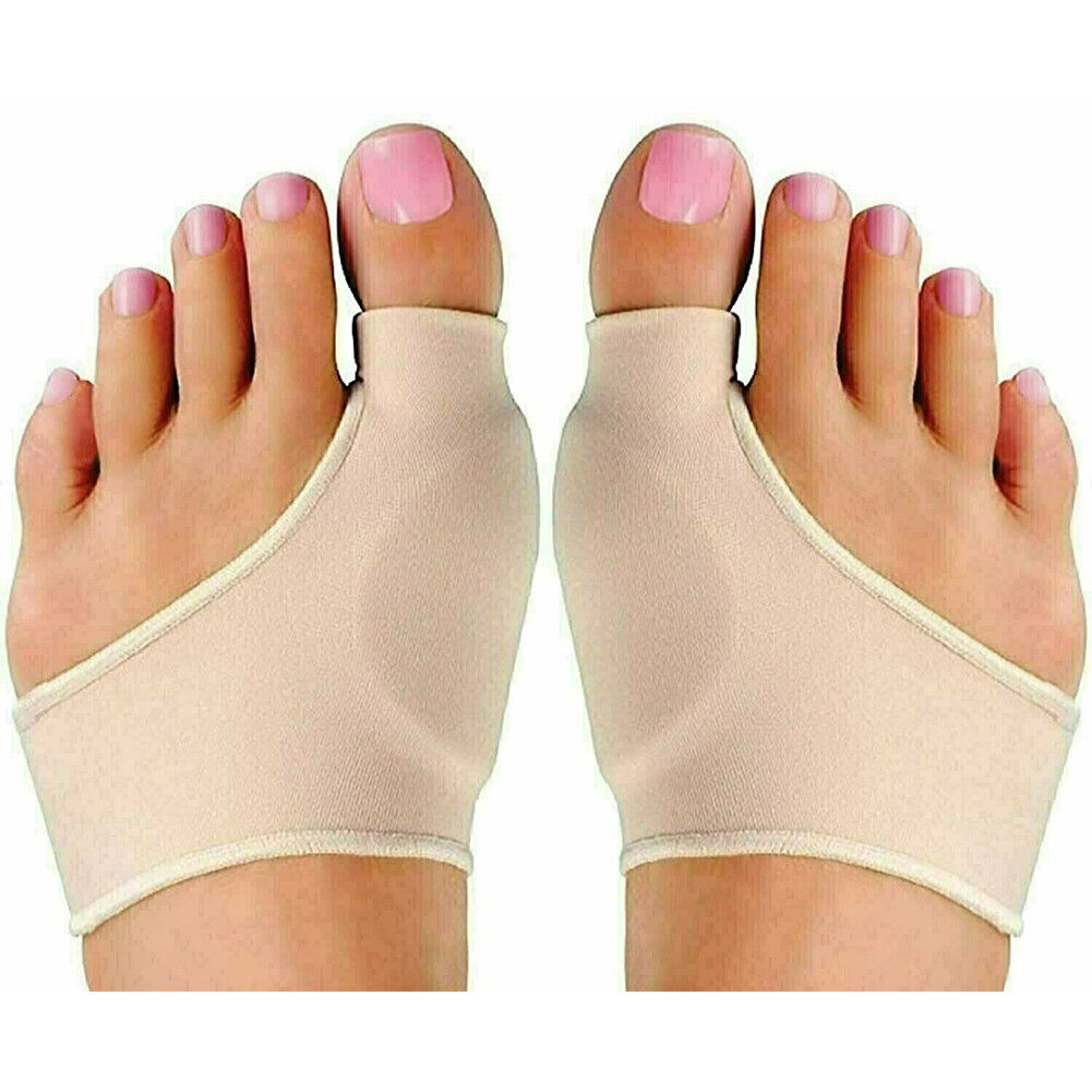 US 2-4Pairs Gel Bunion Corrector Toe Straightener Splint Protector Valgus Hallux