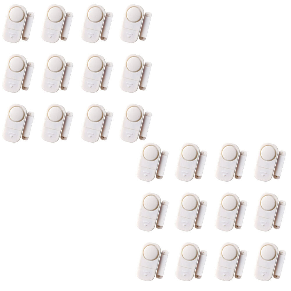 US 12-24 Pack WIRELESS Home Window Door Burglar Security ALARM System Magnetic S