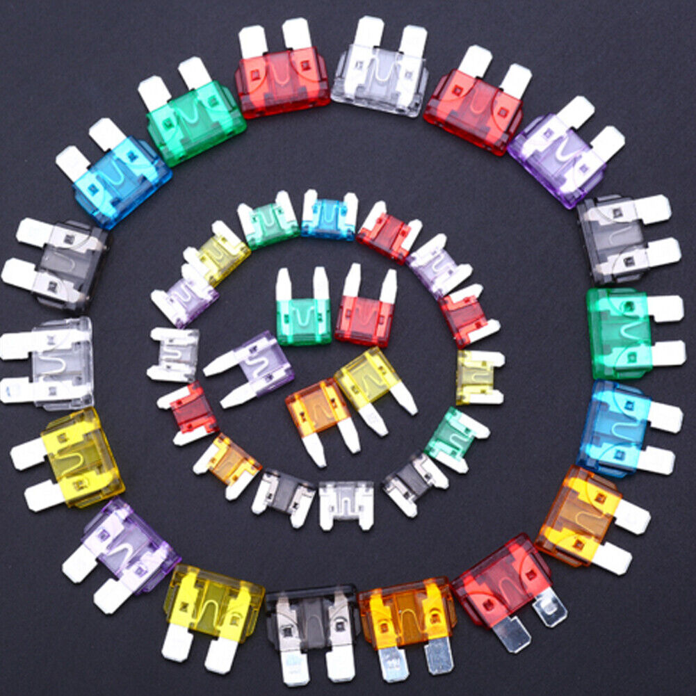 US 220-440Pc Set Blade Fuse Kit Motorcycle Auto Truck Car Assortment ATC ATO ATM