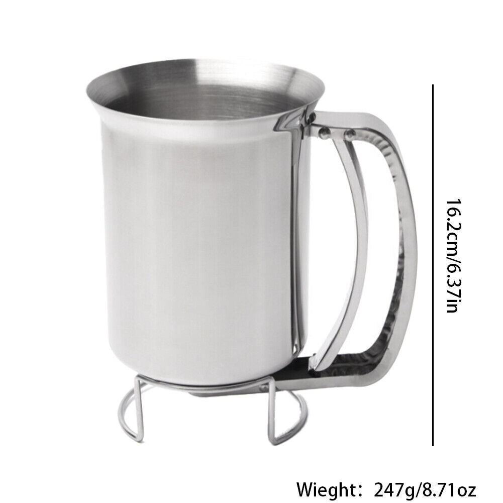 US 1-2 Pack Pancake Batter Dispenser Hold 3 Cups of Batter Baking Muffin Cupcake