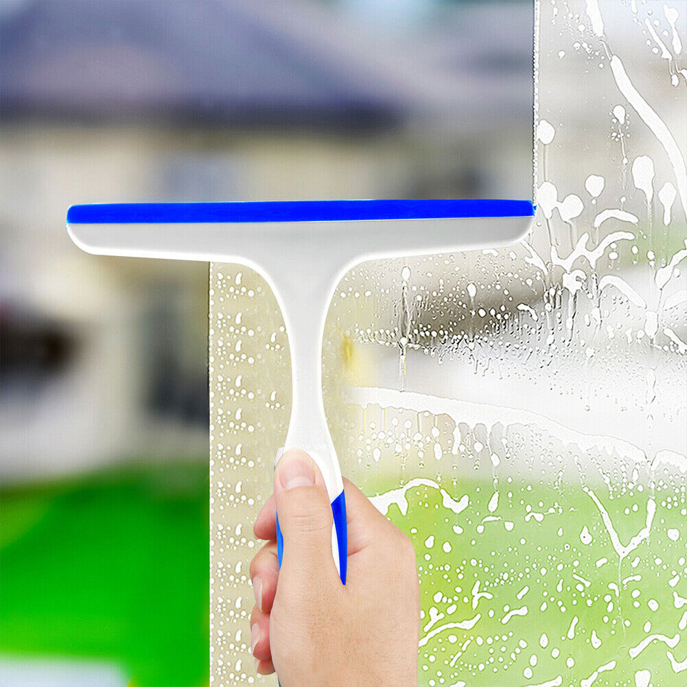 US 1-2 Pcs Super Flexible Silicone Squeegee Car Windshield Window Home Cleaning