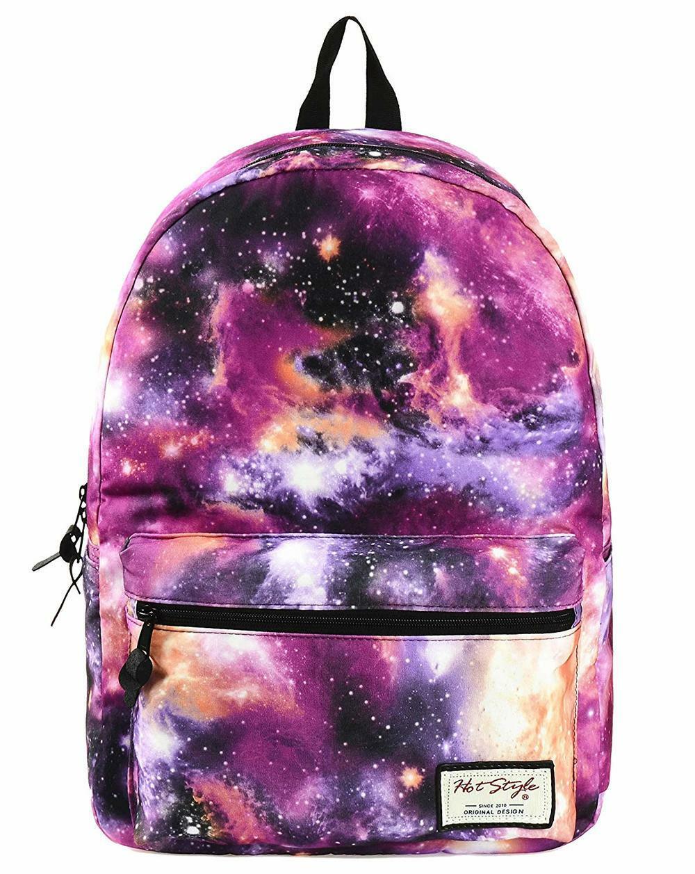 TRENDYMAX Galaxy Backpack Cute for School | 16"x12"x6" | Holds 15.4-inch Laptop