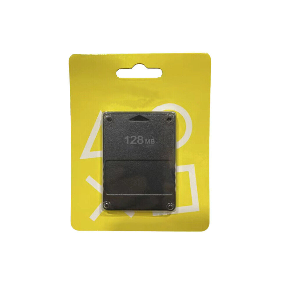 US 2 Pack 128 MB Memory Card Data Card For Sony PS2 Game Console Accessories