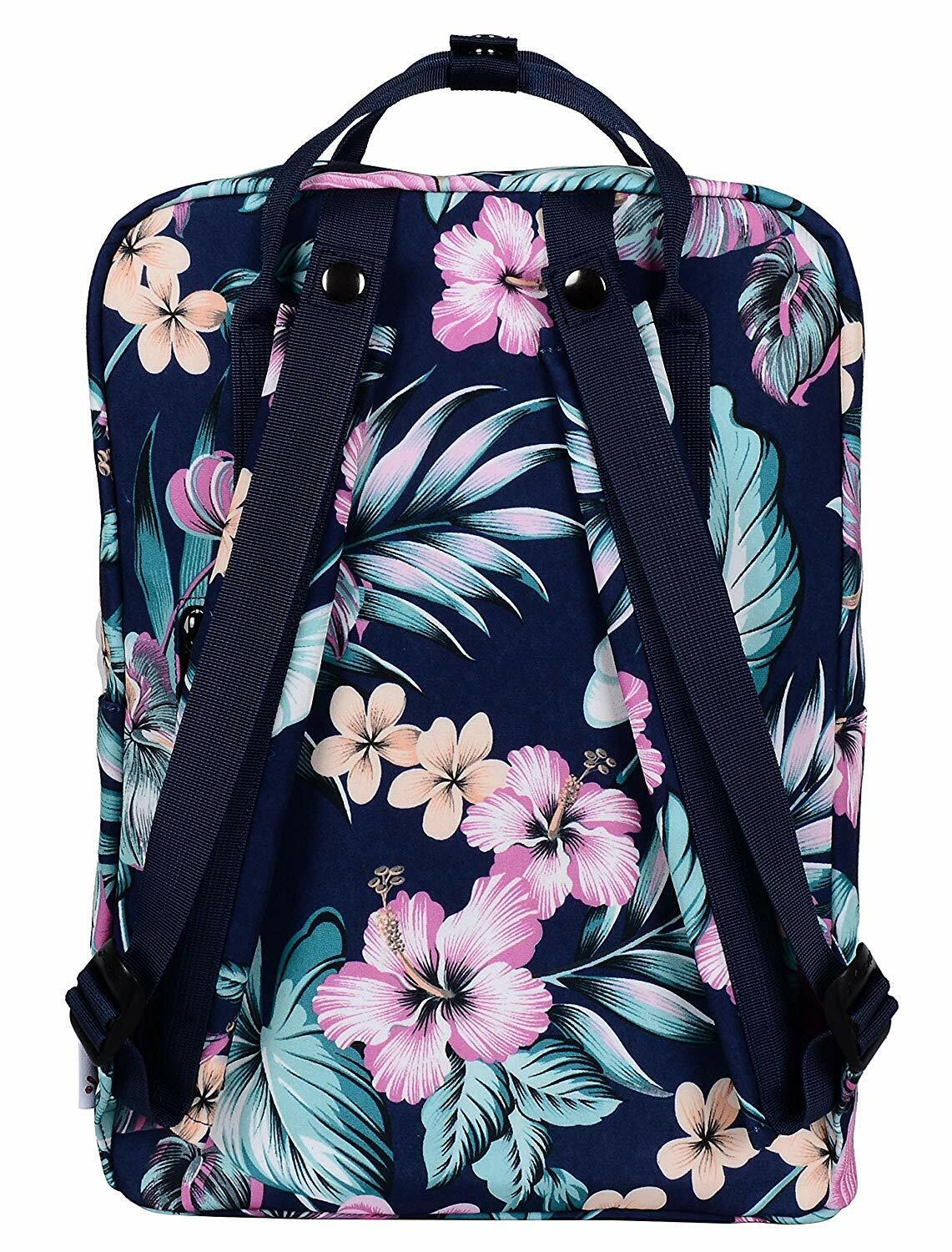 BESTIE 14" College Bookbag Backpack Cute for Women, 14.6"x10.3"x5.1"