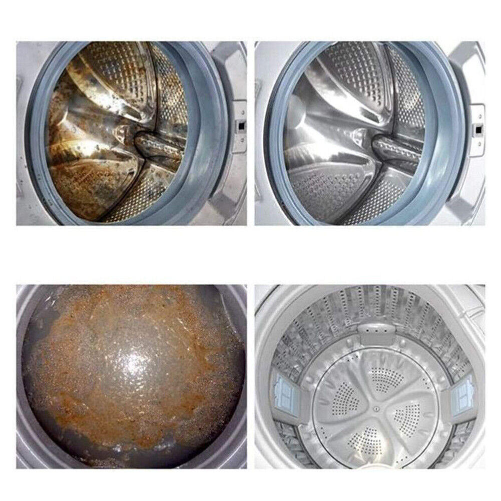 US 36-72 Pcs Solid Washing Machine Cleaner, Triple Decontamination Effervescent
