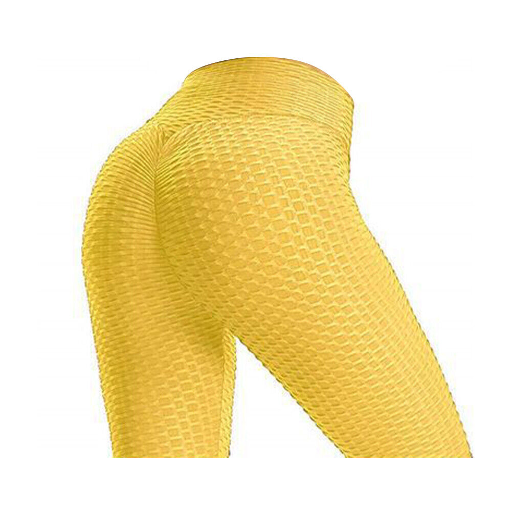 US Women Butt Lift Leggings Anti-Cellulite High Waist Push Up Yoga Pants TikTok