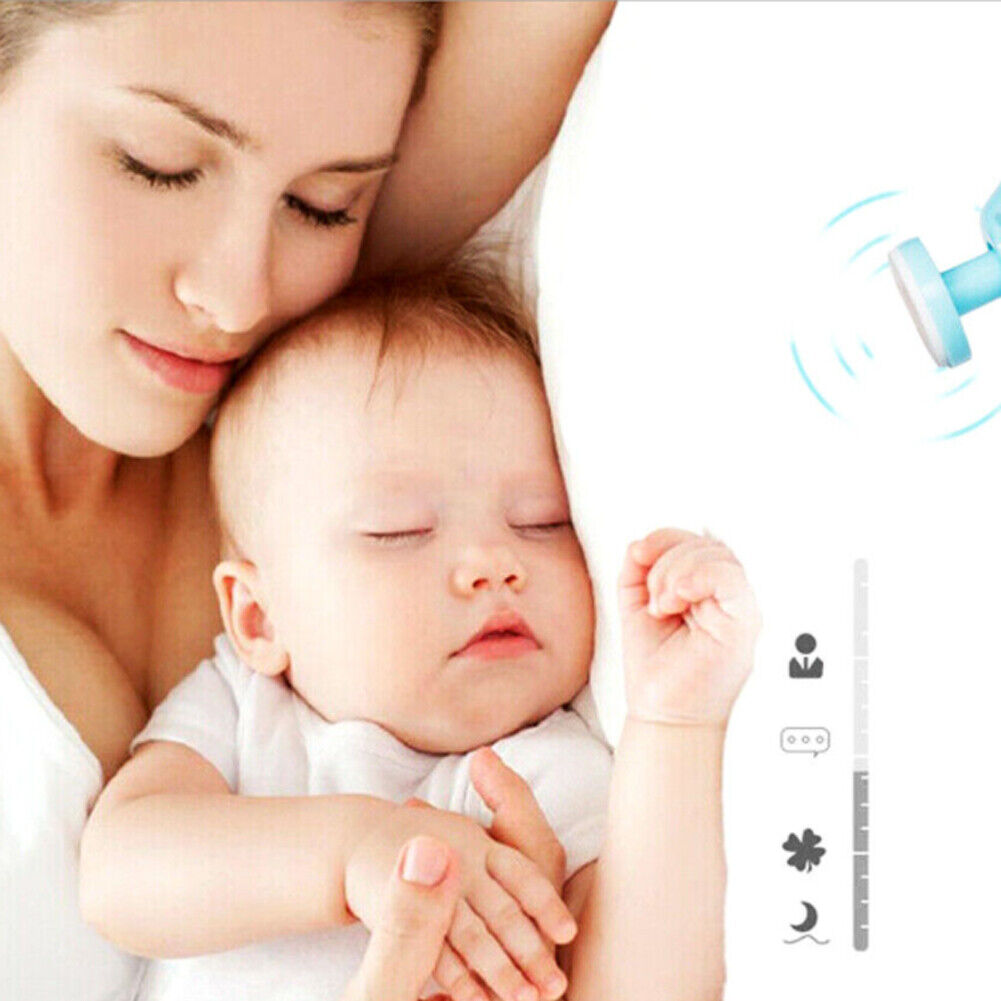 US 1-2 Pack Electric Baby Nail Trimmer Safe File Clipper Manicure Toe Care Set