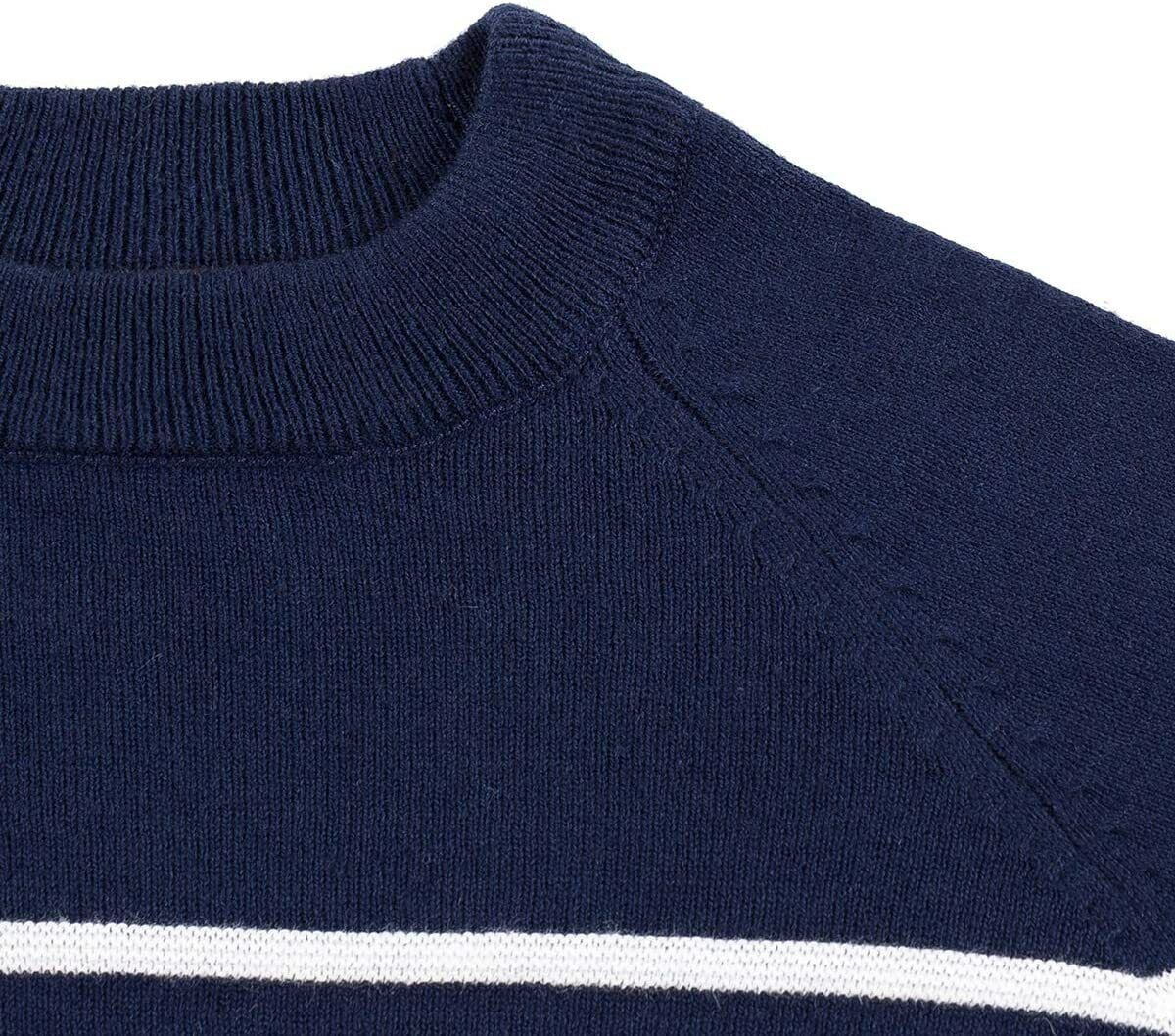 Sweater for Kid Baby Boy Toddler Soft Cute Crew Neck Stripe Long Sleeve Pullover