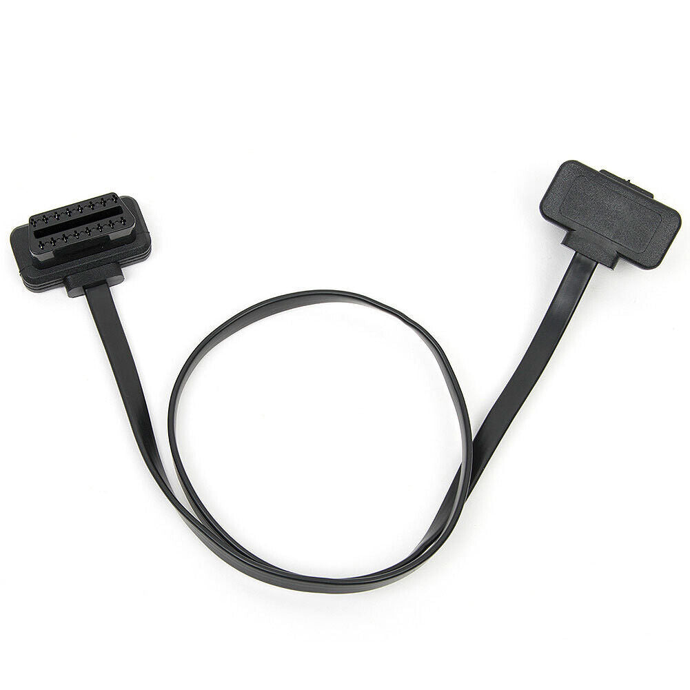US OBD2 16 Pin Male to Female Socket Plug ELM327 Diagnostic Extension Cable Lead