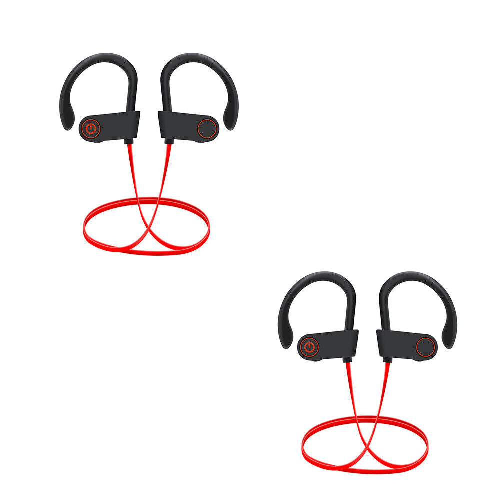 US 2-4 Pc Wireless Earbuds Bluetooth Headphone Waterproof Sport Earphones Stereo
