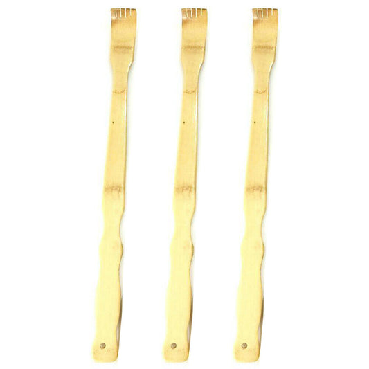 US 3-6 Pack Bamboo Wood Back Scratcher Self-Massager Good Practical Novel Gifts