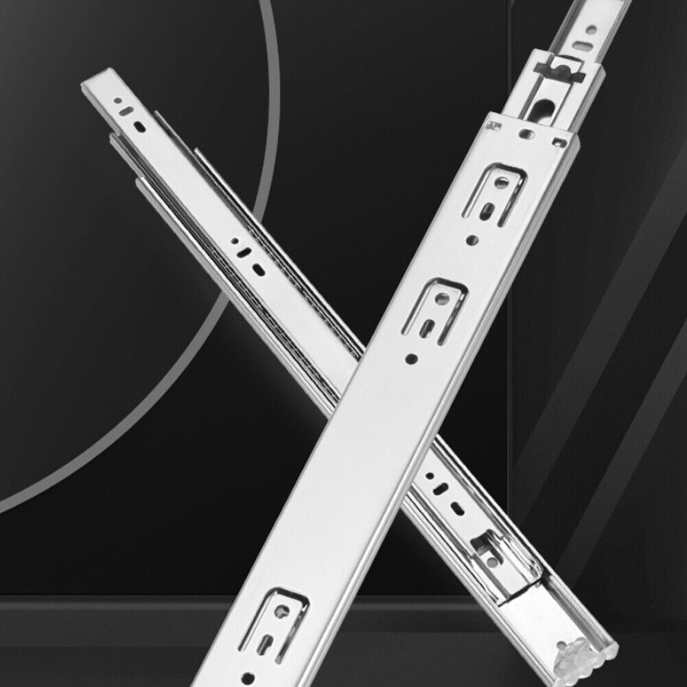 US 10 Pairs 10"-24" Heavy Duty Full Extension 100-lb Ball Bearing Drawer Slides