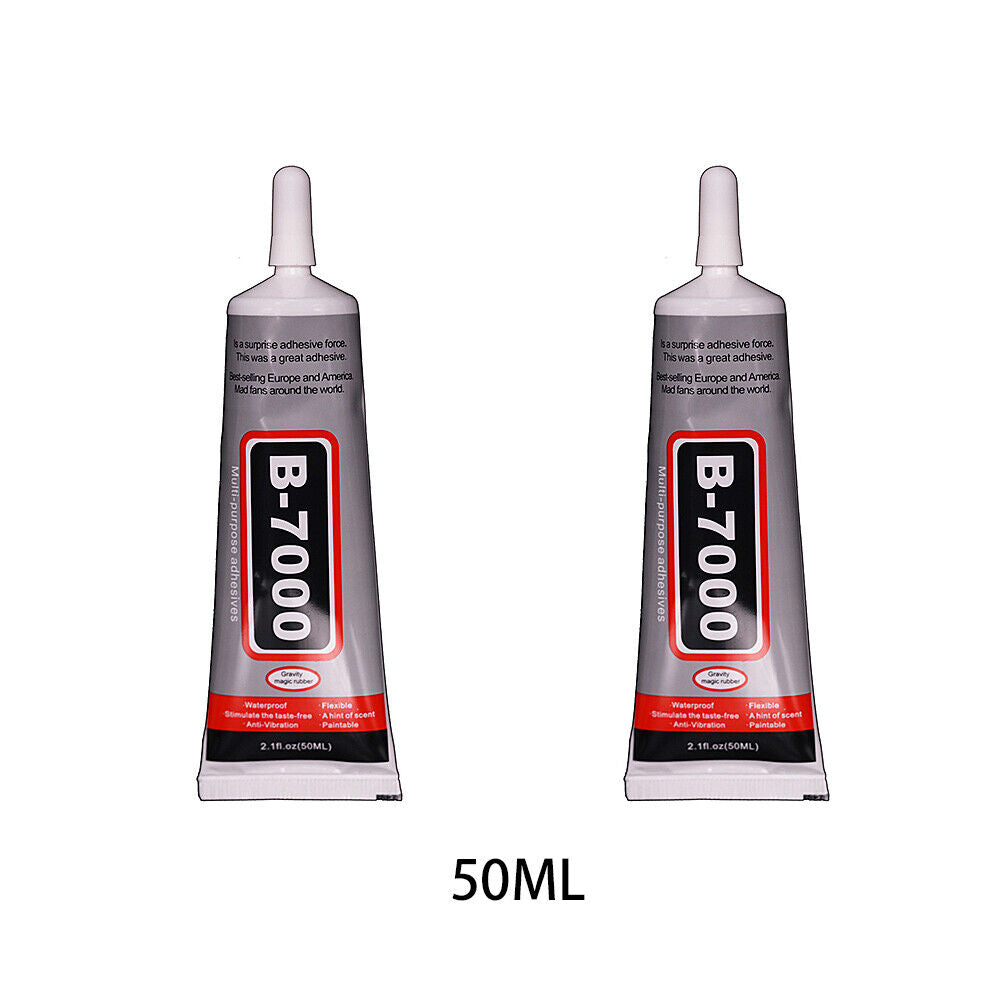 US 1-2 Pack 15~110ML B7000 All Purpose Frame Jewelry Phone Crafts Nail Art Glue