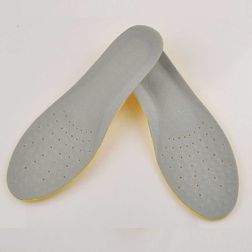 US 1-2 Pairs Mild Arch Support Memory Foam Insoles Orthotic Shoe Inserts Unisex