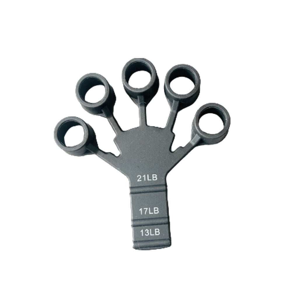 US 1-2 Pcs Hand Grip Strengthener Exerciser Forearm Resistant Level Grip Trainer