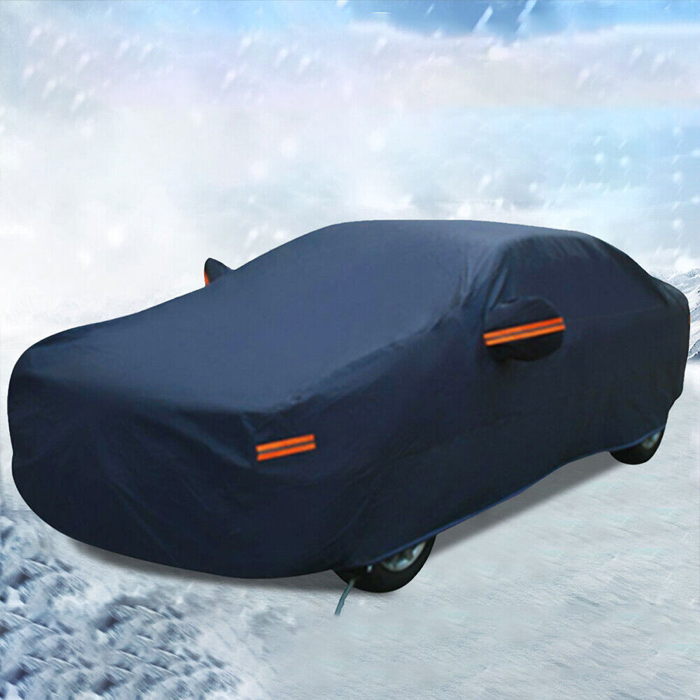 US Full Car Cover Waterproof All Weather SUV Protection Rain Snow Dust Resistant
