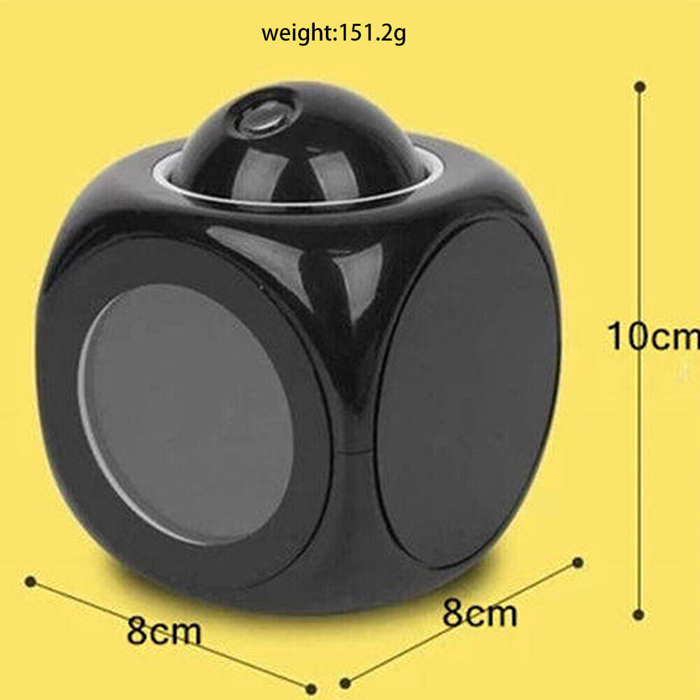 US 1- 2 Pack Projection Alarm Clock LED Digital Voice Report Digital Alarm Clock