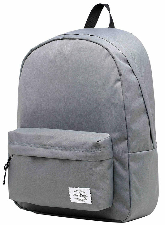 SIMPLAY Classic School Backpack Bookbag, 17"x12.5"x5",Assorted Colors and Prints