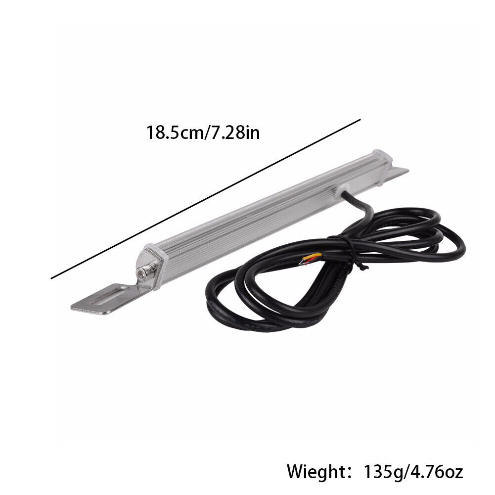 US 2-4 Pc Universal License Plate LED Back Up Light Car SUV Truck RV 6000K White