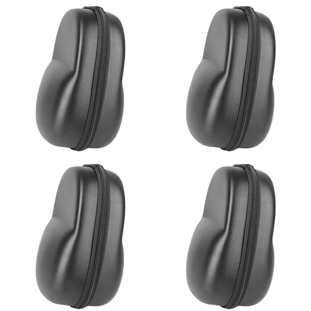 US 2-4 Pack Headphones Headset Hard Carrying Large Case Travel Zipper Bag Pouch