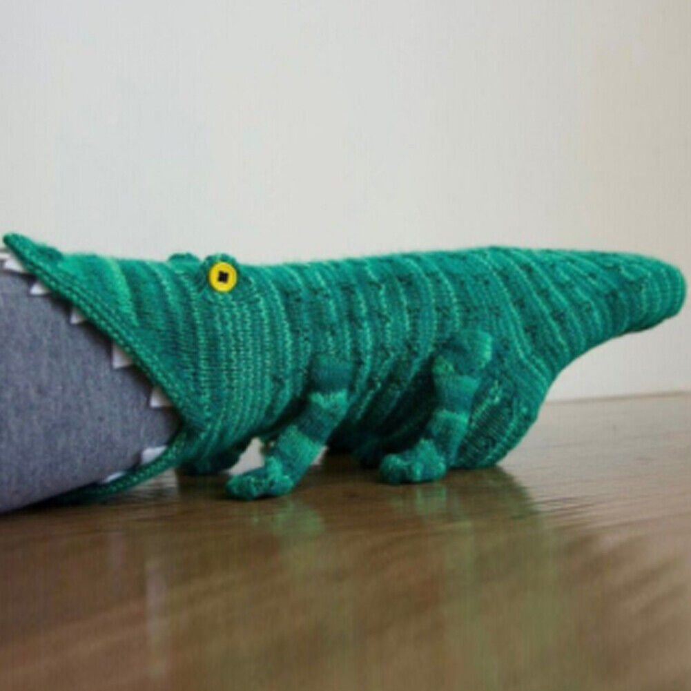 US 1-2 Pcs Funny Animal Socks Women Novelty Crocodile Shark Floor Socks Gifts