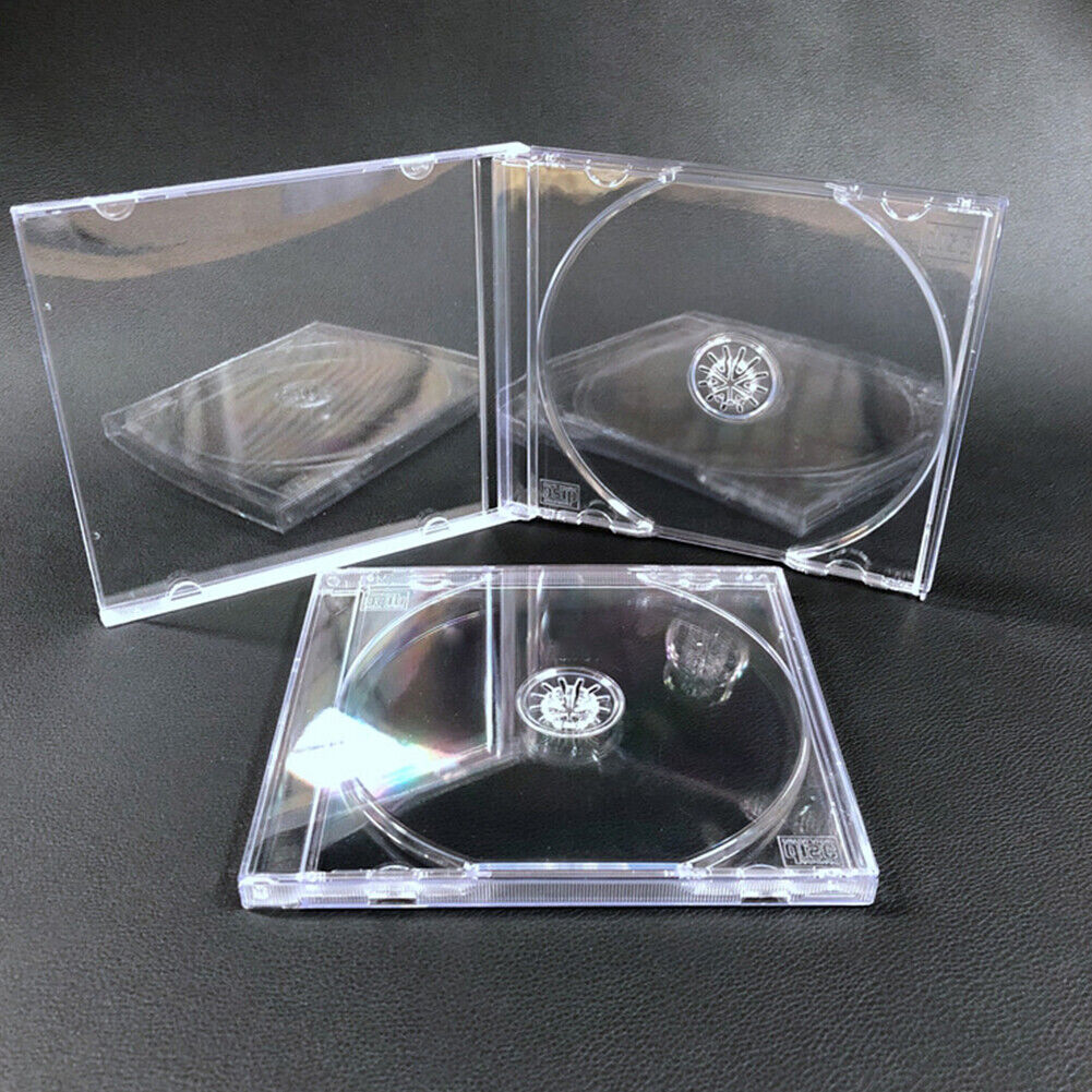 US 10-20 Pack Empty Game Case Box Single CD Jewel PS1 Dreamcast Replacement Case