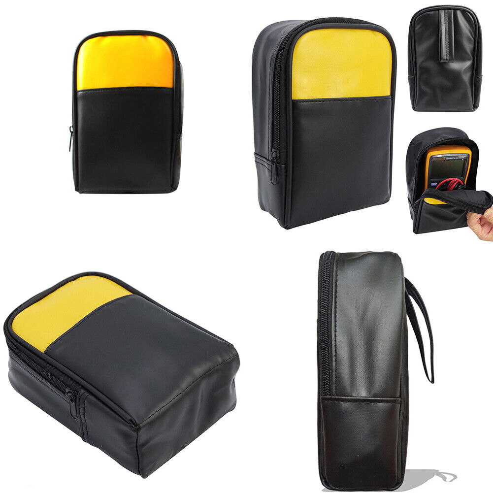 US 1-2 Pack Soft Carrying Case Electricians For Fluke Multimeter Storage Bag