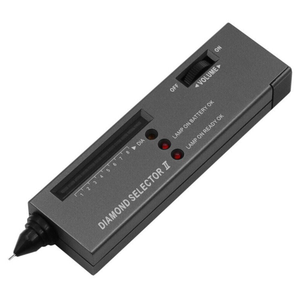 US Jeweler diamond tool kit : Portable Diamond Tester - 60X Illuminated Loupe