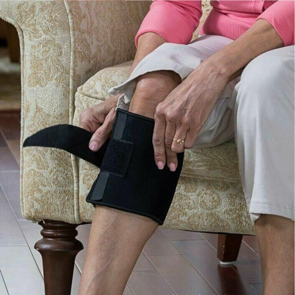 US 1-2 Pairs Pressure Point Knee Brace Pain Relief Leg Sciatica Acupressure Wrap