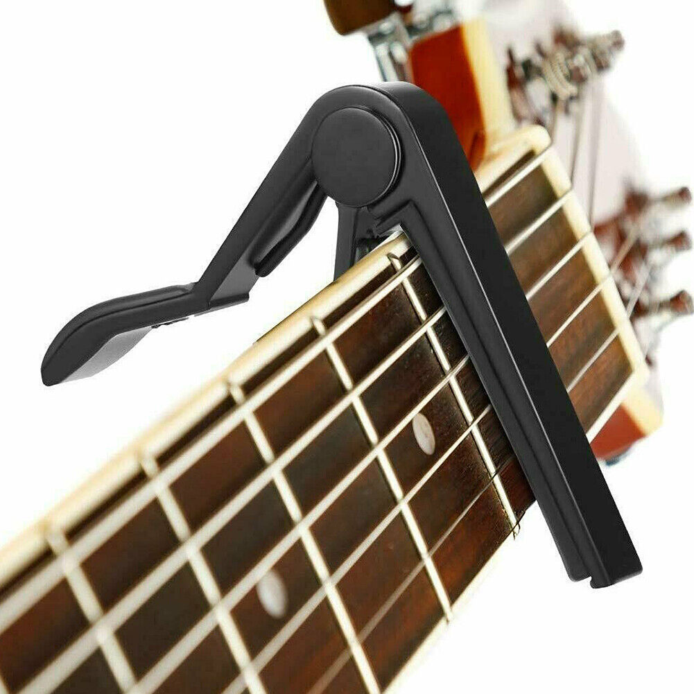 US 1-2 Pack Guitar Capo Aluminium Alloy Clamp Ukulele Tuning Accessories Tools