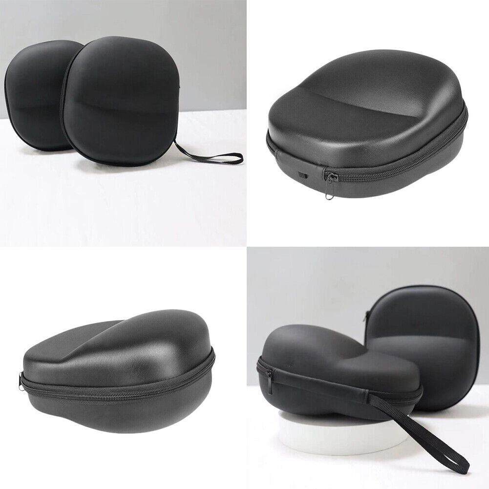 US 2-4 Pack Headphones Headset Hard Carrying Large Case Travel Zipper Bag Pouch