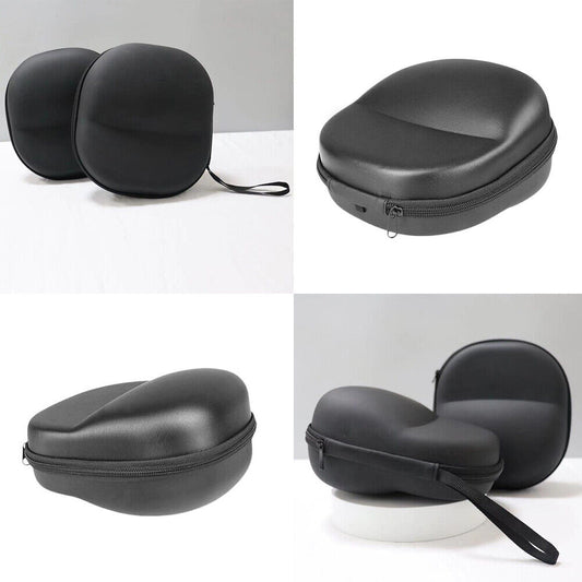 US 2-4 Pack Headphones Headset Hard Carrying Large Case Travel Zipper Bag Pouch