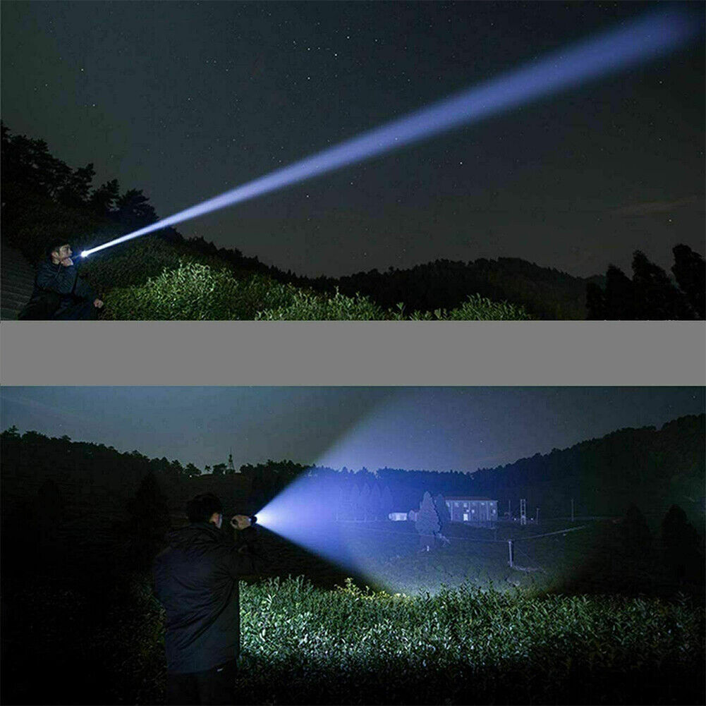 US 2-4 Pc Super Bright Waterproof Battery Flashlights Emergencies Camping Hiking