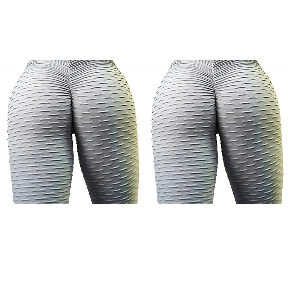 US Women Butt Lift Leggings Anti-Cellulite High Waist Push Up Yoga Pants TikTok