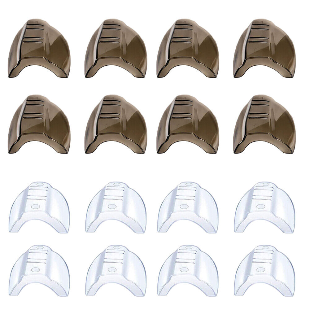 US 2-4Pairs Side Shields For Eye Glasses Slip On Safety Glasses Shield Universal