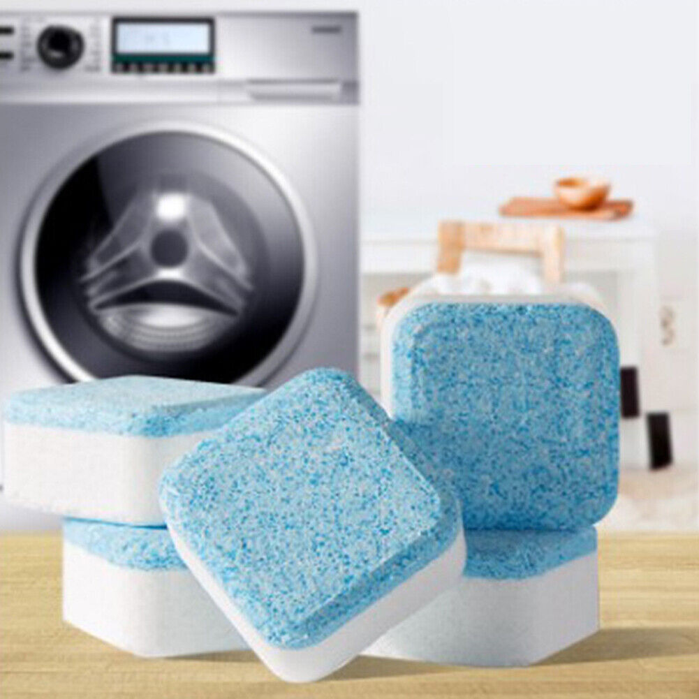 US 36-72 Pcs Solid Washing Machine Cleaner, Triple Decontamination Effervescent