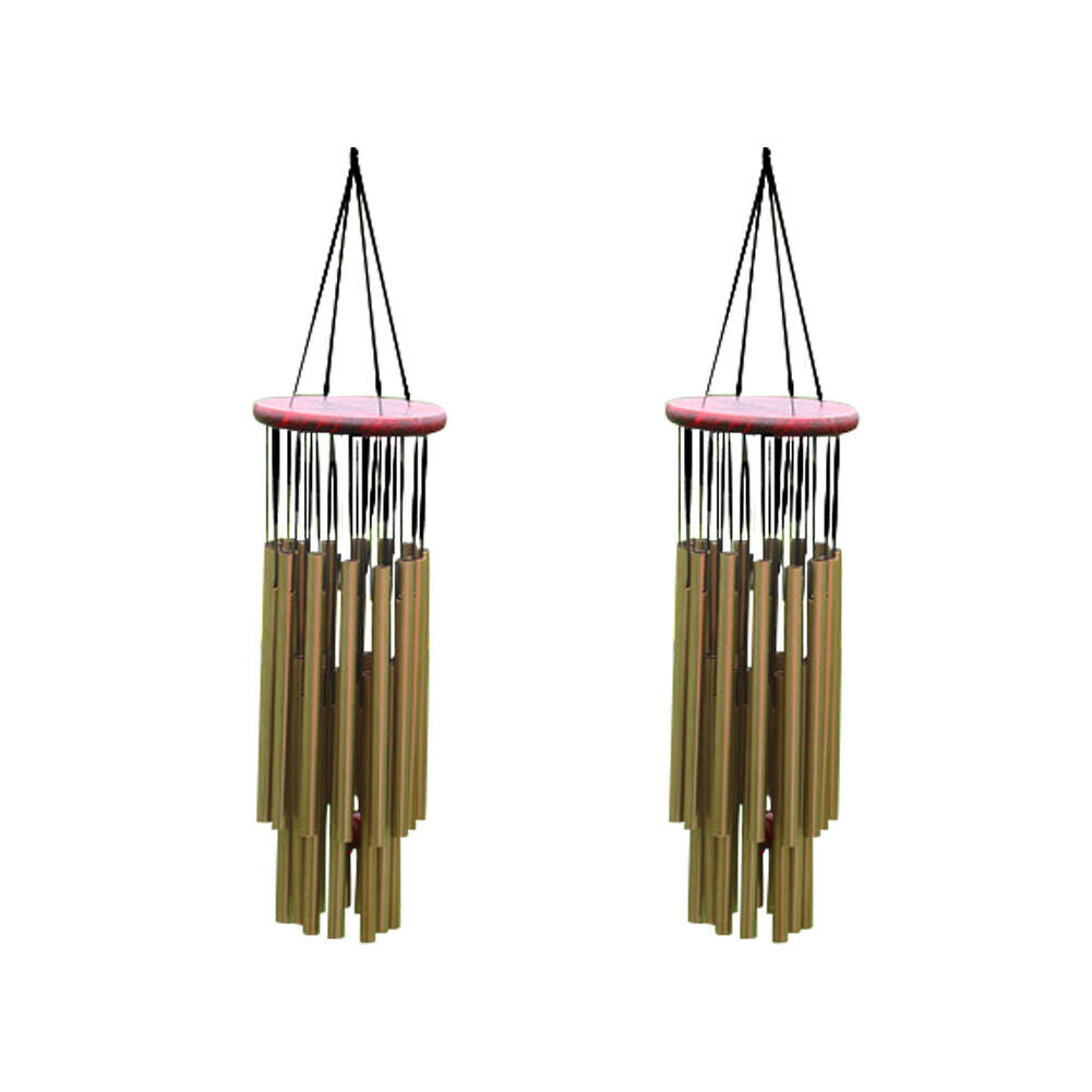 US 2-4 Pc Large Outdoor Premium Wind Chimes Outdoor Garden Home Patio Decoration