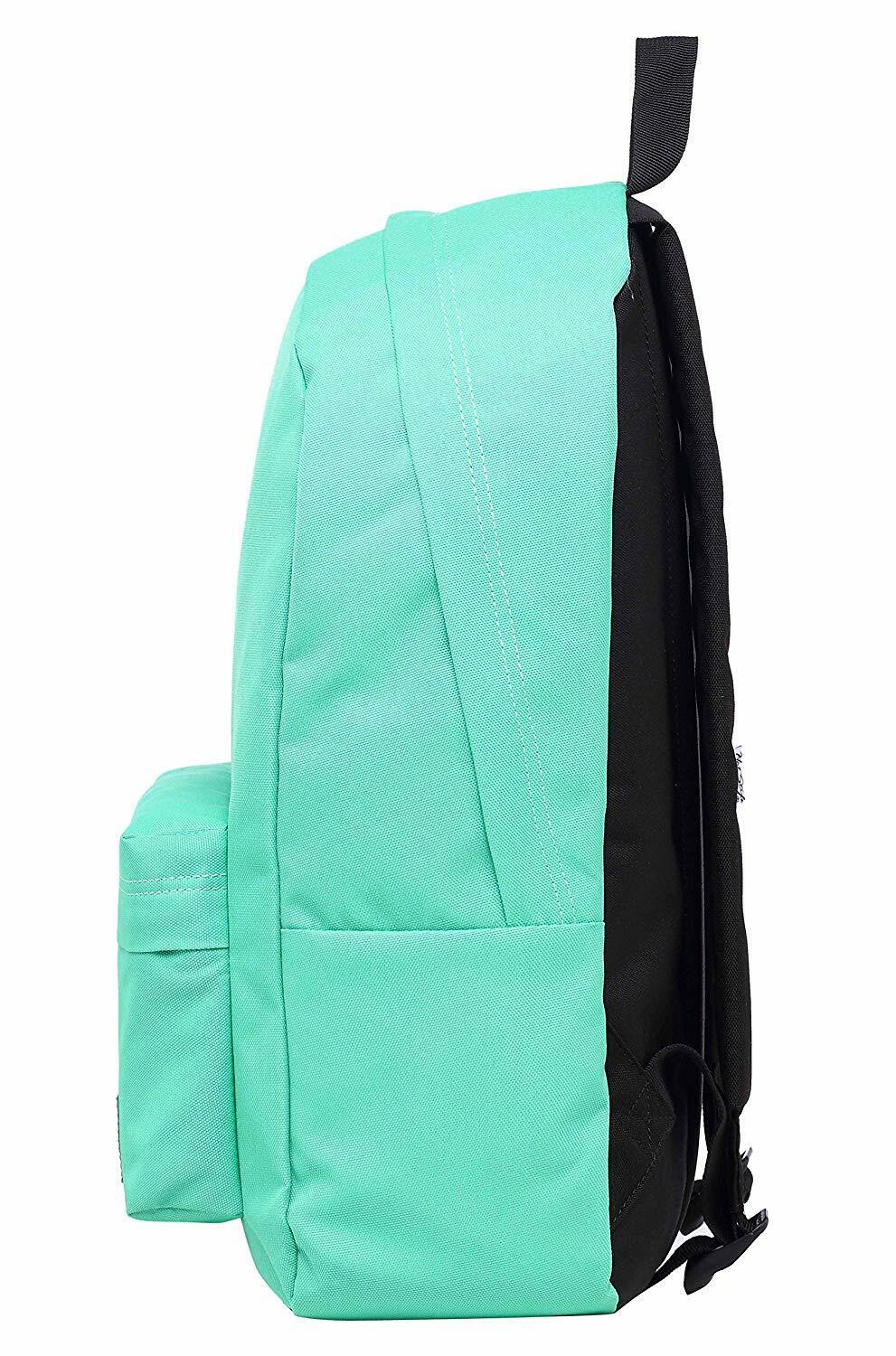 SIMPLAY Classic School Backpack Bookbag, 17"x12.5"x5",Assorted Colors and Prints