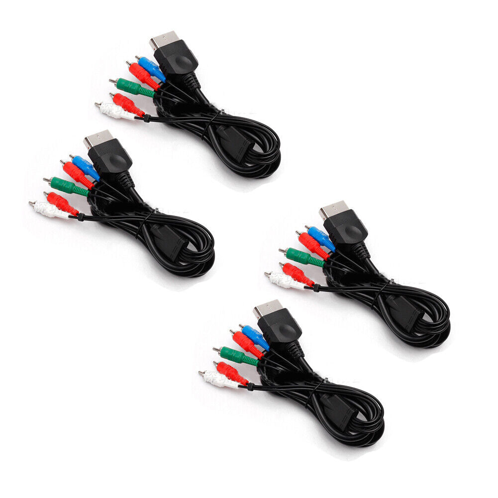 US 2-4 Pack HD Component AV Cable Cord Hookup Connection For Original Xbox