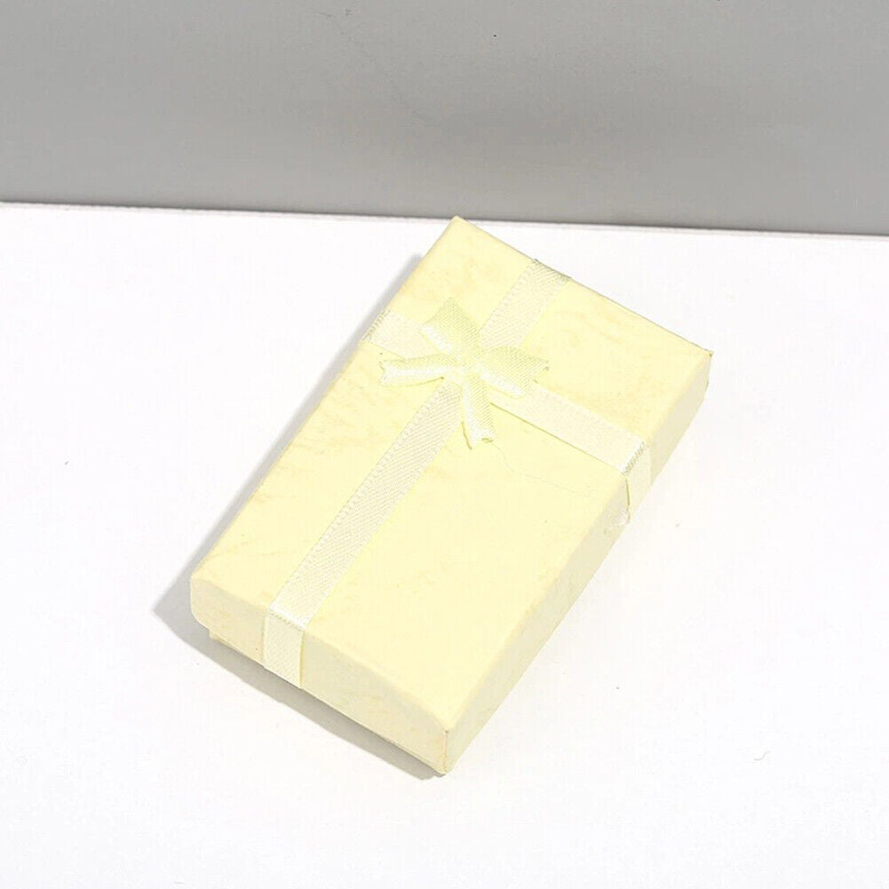 US 24-48Pack Jewelry Boxes Necklace Earrings Ring Gift Cardboard Bulk, 6 Colors