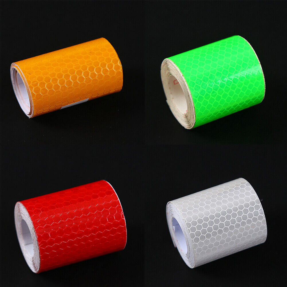 US 3-6 Pack 10 Ft High Intensity Reflective Tape Adhesive Safety Warning Sticker