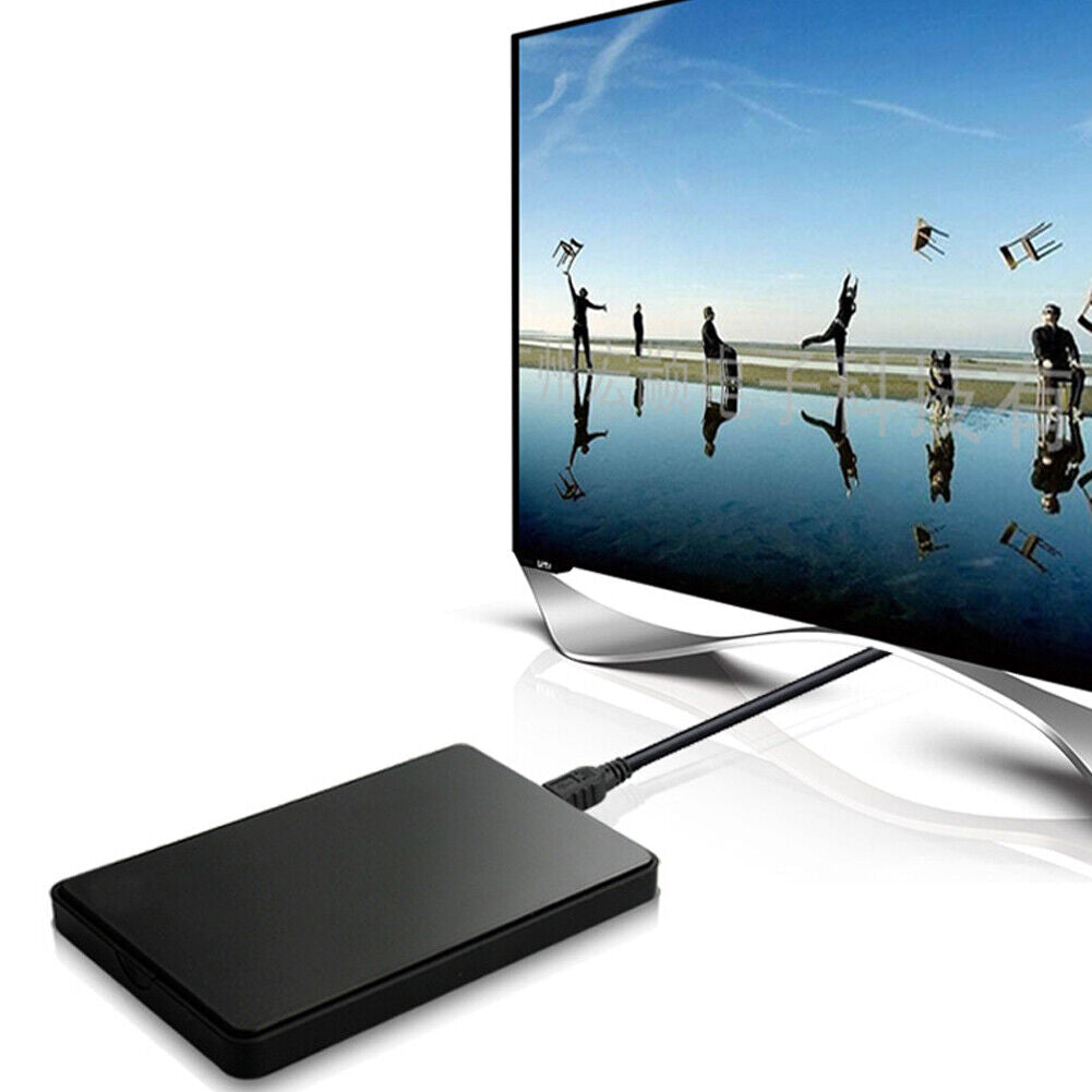 US 2-4 2.5" SATA USB 3.0 Hard Drive Disk HDD SSD Enclosure External Laptop Case