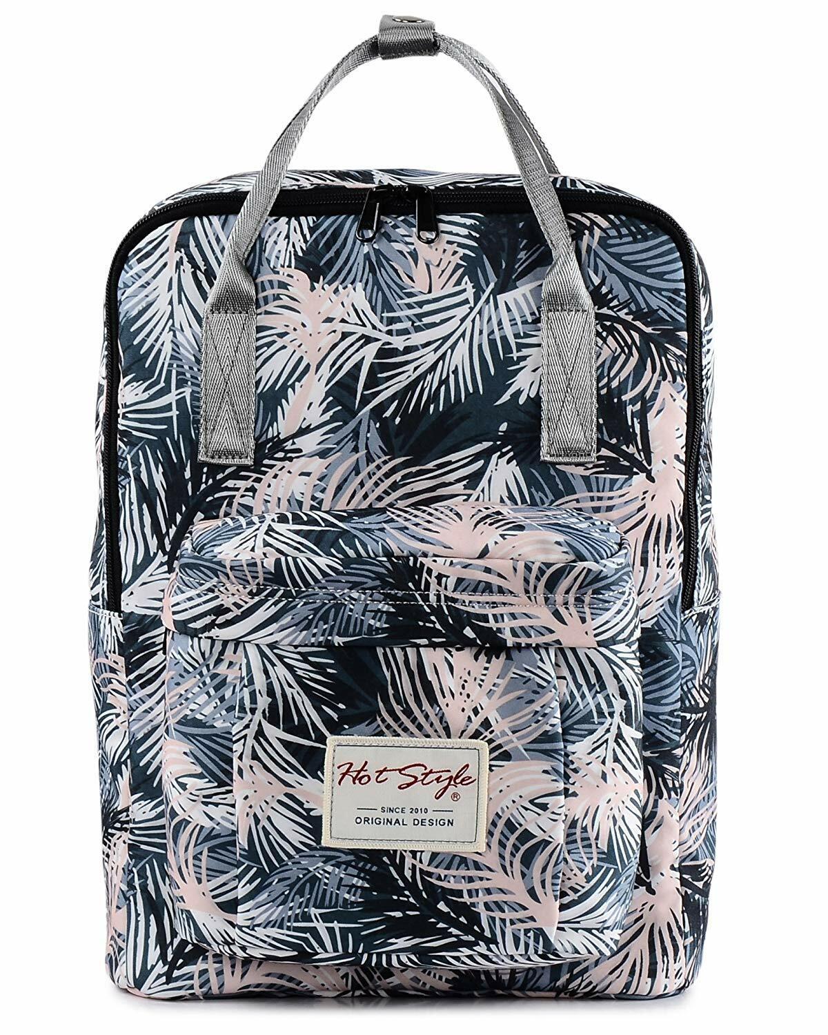 BESTIE 14" College Bookbag Backpack Cute for Women, 14.6"x10.3"x5.1"