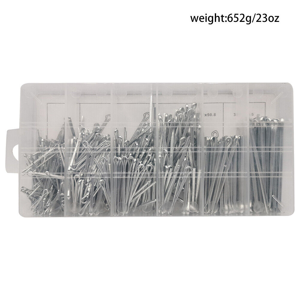 US 1-2 Set HFS(R) 555-Piece Cotter Pin Assortment Kit