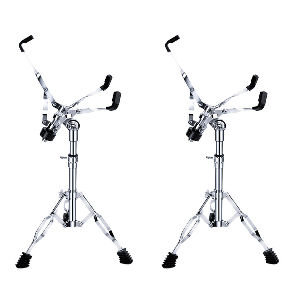 US 1-2 Pcs Adjustable Snare Drum Stand Multiple Triangle Bracket Hardware Holder