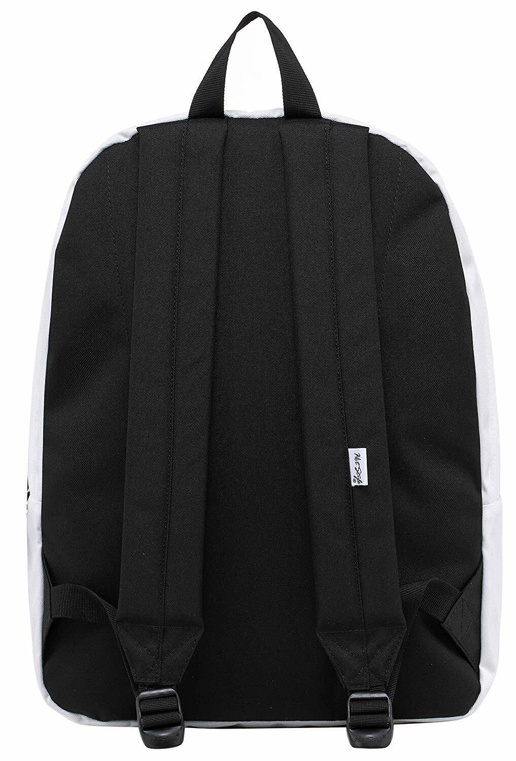 SIMPLAY Classic School Backpack Bookbag, 17"x12.5"x5",Assorted Colors and Prints